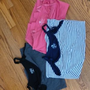 Maternity nursing tanks sz small